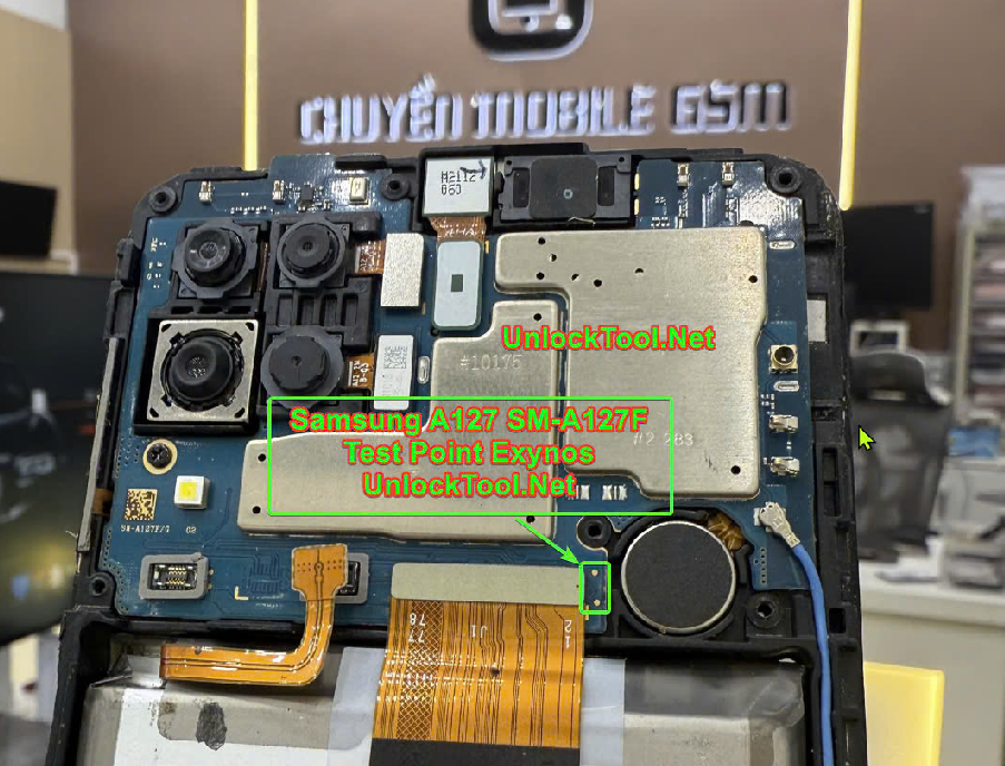 Test point Samsung Galaxy A12 Nacho (SM-A127F)