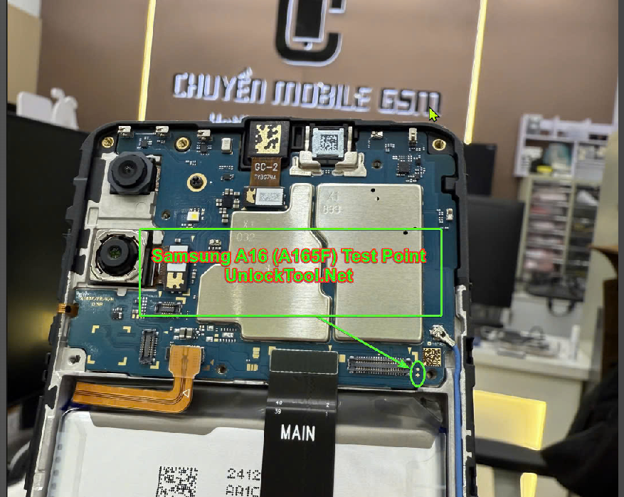 Test point Samsung Galaxy A16 (SM-A165F)