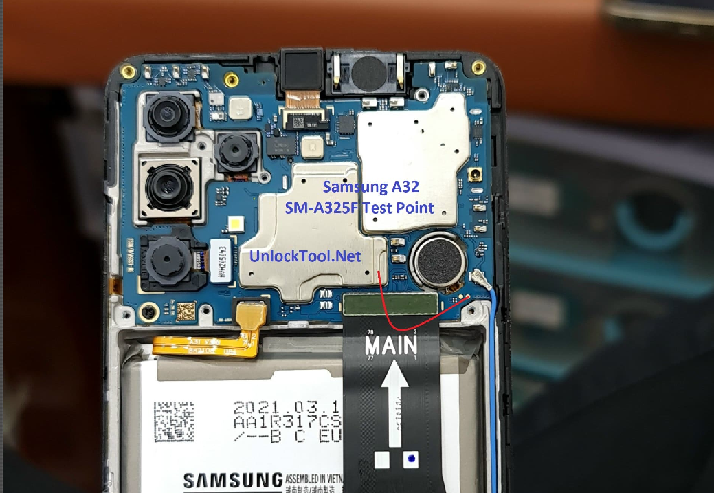 Test point Samsung Galaxy A32 (SM-A325F)