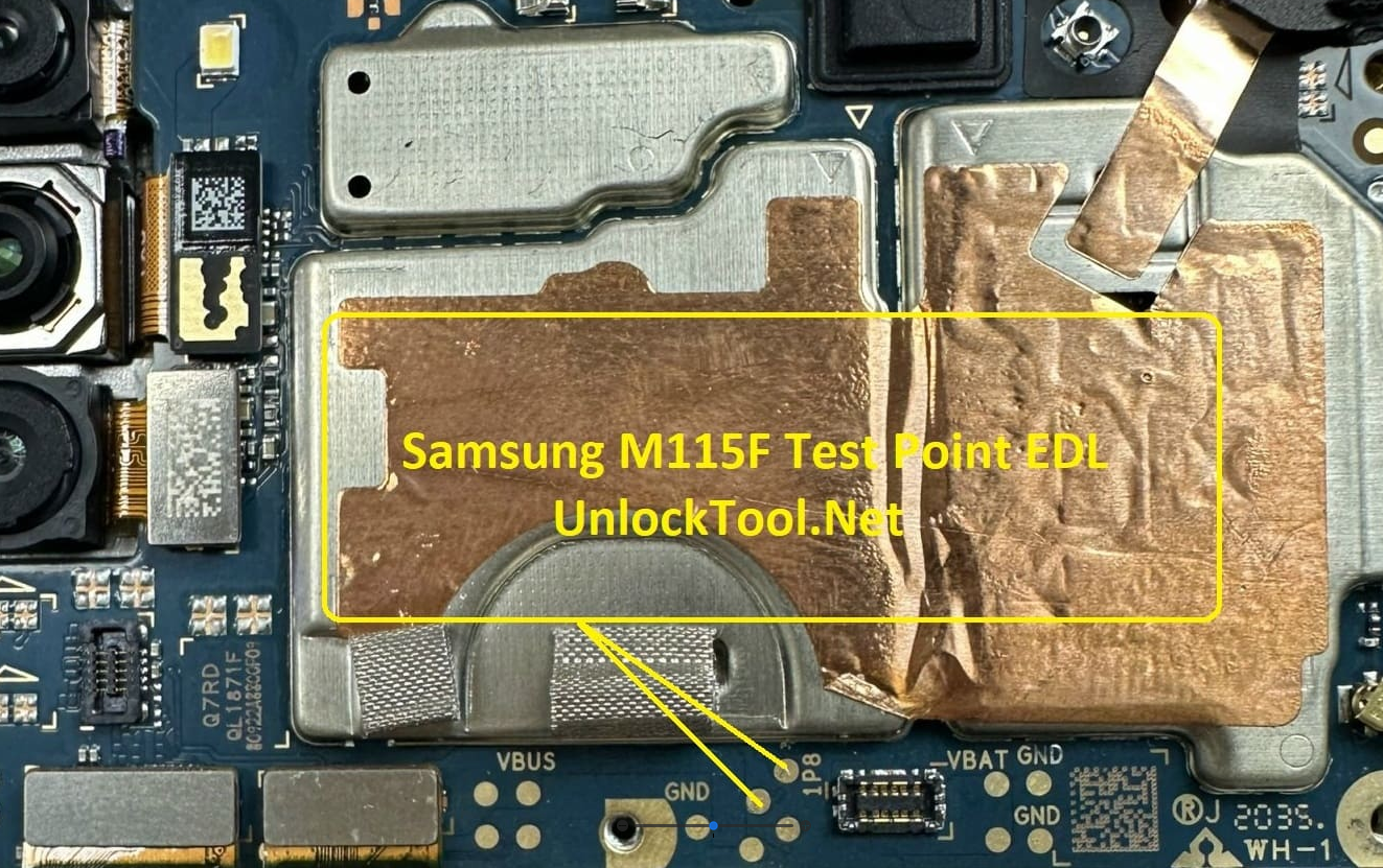 Test point Samsung Galaxy M11 (SM-M115F)