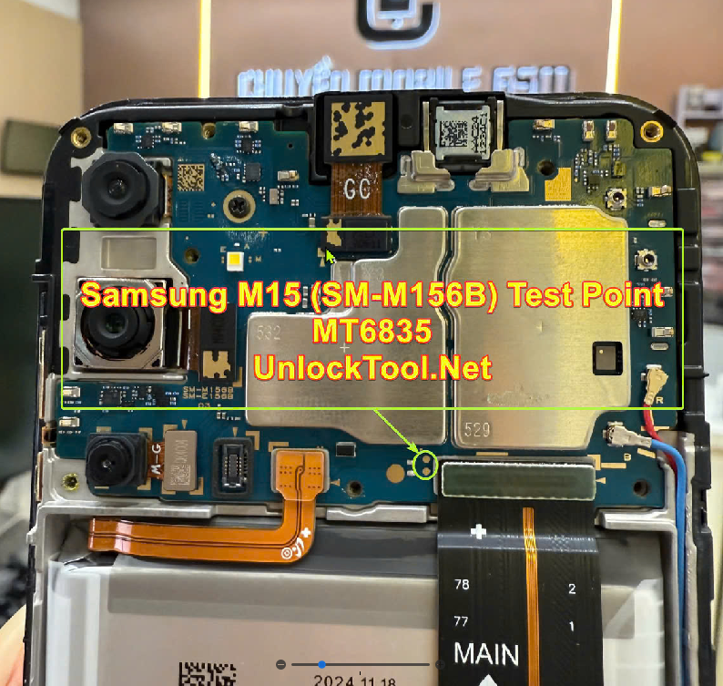 Test point Samsung Galaxy M15 (SM-M156B)