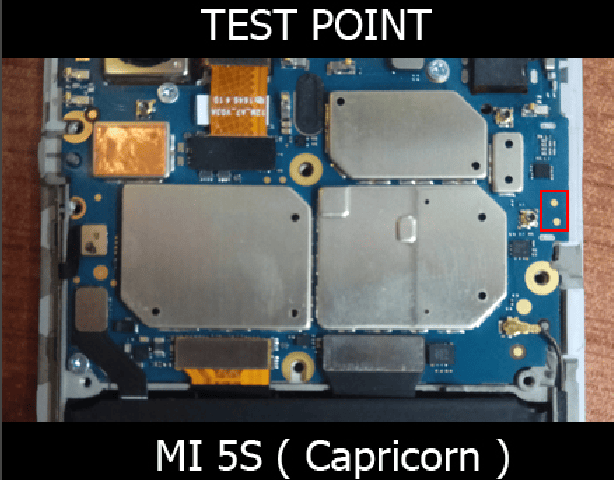 Test point Xiaomi Mi 5s