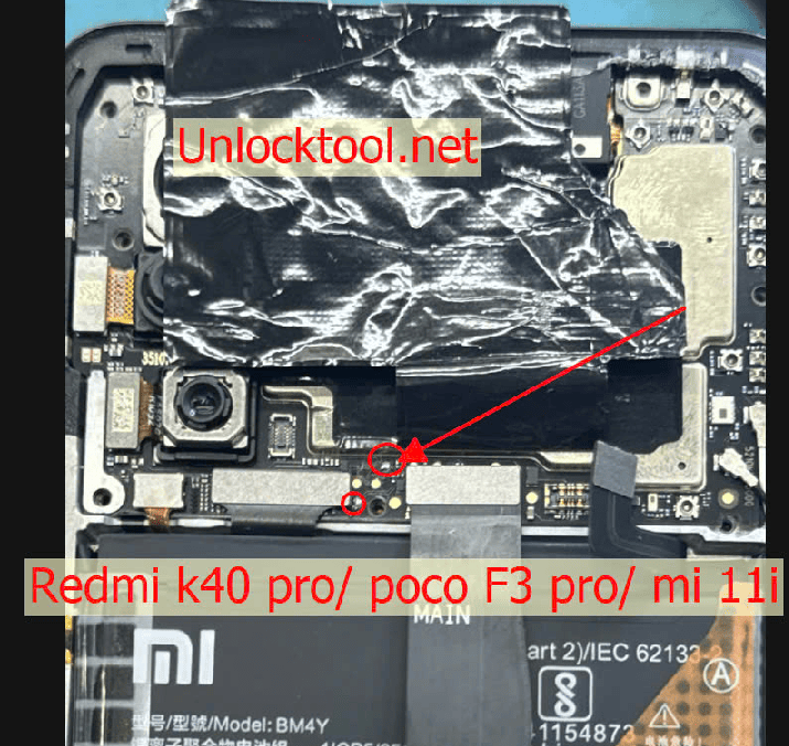 Test point Xiaomi Redmi K40 Pro