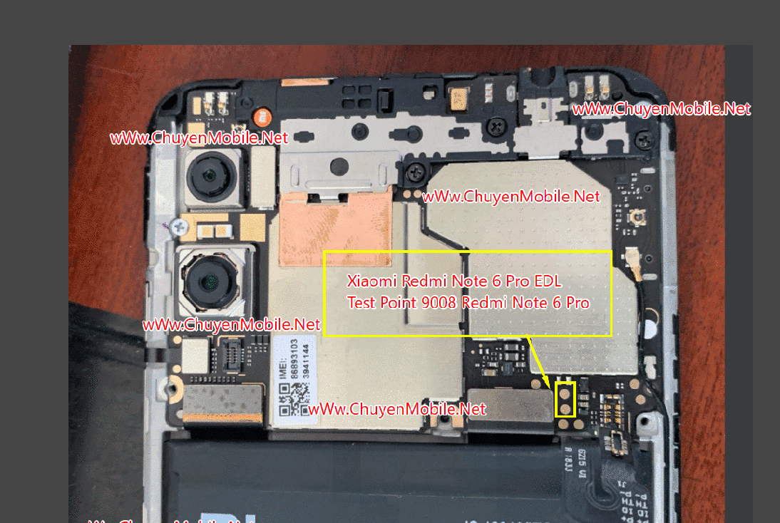 Test point Xiaomi Redmi Note 6 Pro
