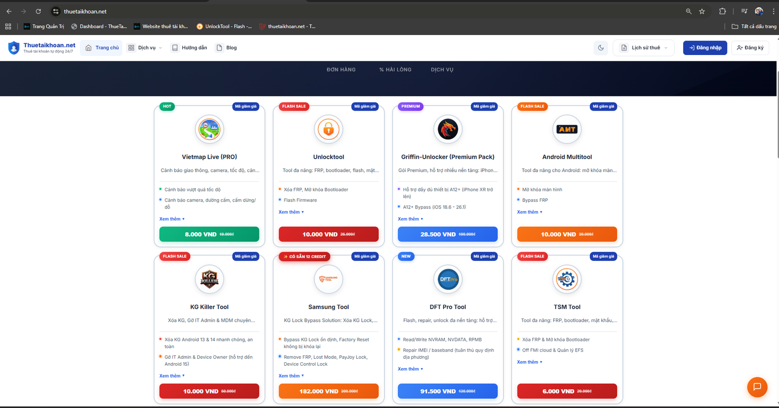 Thuê Vietmap Live Pro tại ThueTaiKhoan.net cho CarPlay