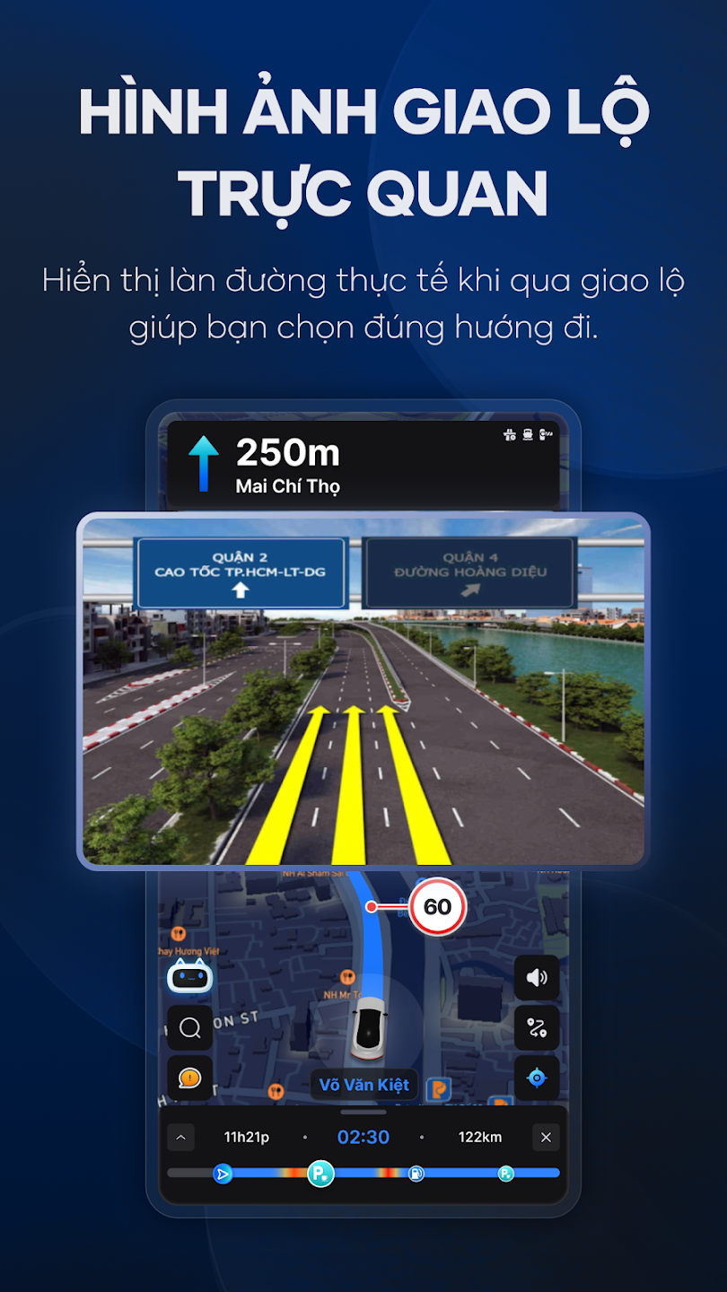 Vietmap Live Pro Junction View - hình ảnh giao lộ thực tế